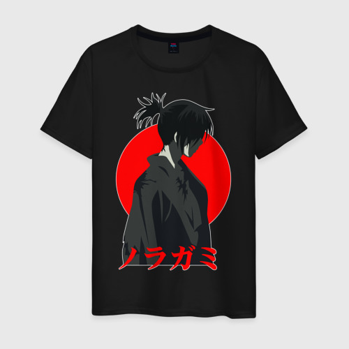 Мужская футболка хлопок с принтом Yato Noragami, вид спереди #2