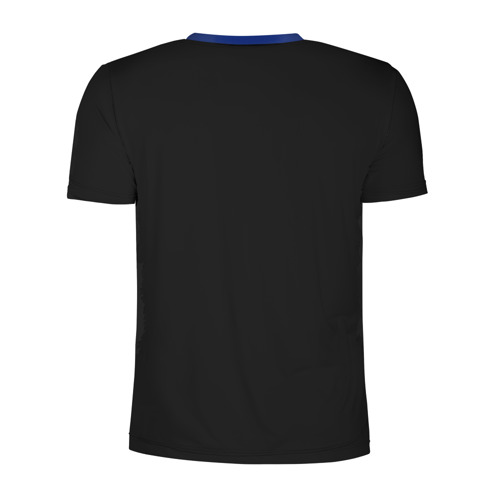 Мужская футболка 3D спортивная с принтом No mens sky x Pink Floyd, вид сзади #1