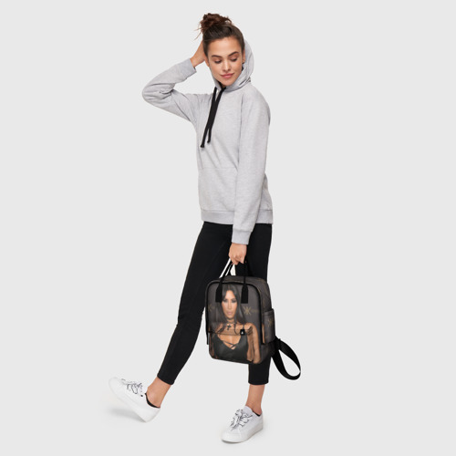 Женский рюкзак 3D с принтом Ким Кардашьян, фото #4