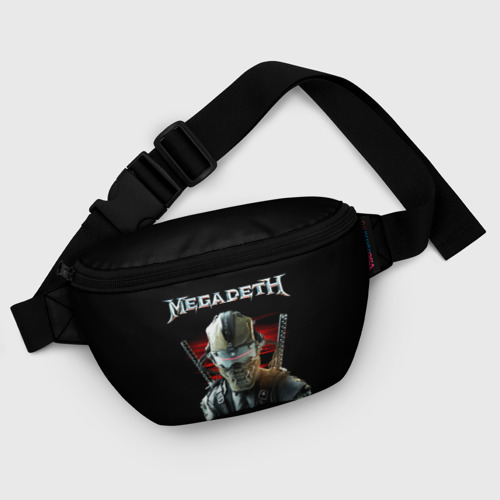 Поясная сумка 3D с принтом Megadeth, фото #5