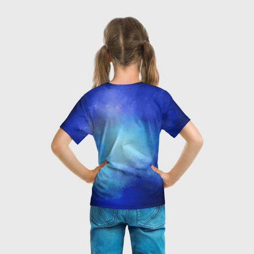 Детская футболка 3D с принтом Hot Wheels Хот Вилс, вид сзади #2