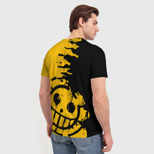 Мужская 3D футболка с принтом ONE PIECE PIRATES /  ПИРАТЫ, вид сзади #2