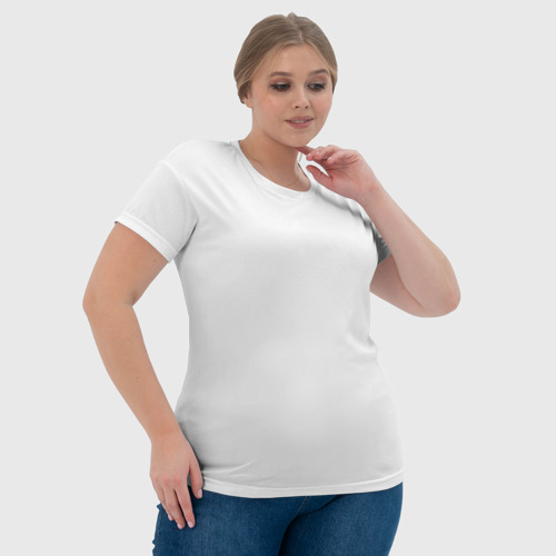Женская футболка 3D с принтом FAKEDRAIN, фото #4