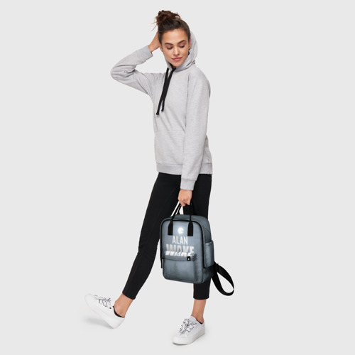 Женский рюкзак 3D с принтом Алан Уэйк: Полнолуние, фото #4