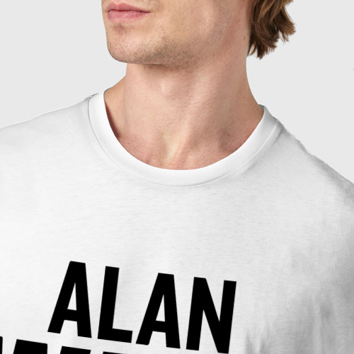 Мужская футболка хлопок с принтом Alan Wake \ Алан Уэйк, фото #4