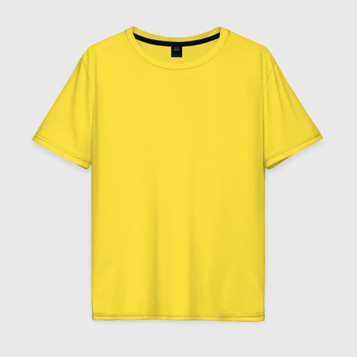 Мужская футболка хлопок Oversize с принтом Сердце лучшего папы, вид спереди #2