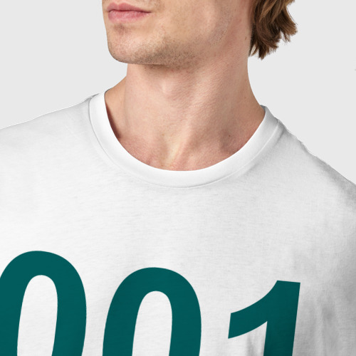 Мужская футболка хлопок с принтом Игрок 001, фото #4