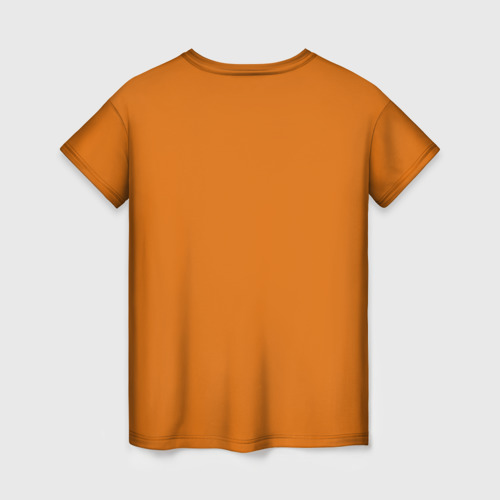 Женская футболка 3D с принтом Не по-православному / Halloween, вид сзади #1