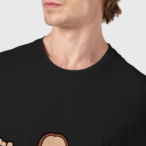 Мужская футболка хлопок с принтом Dogma - smile Jesus like, фото #4