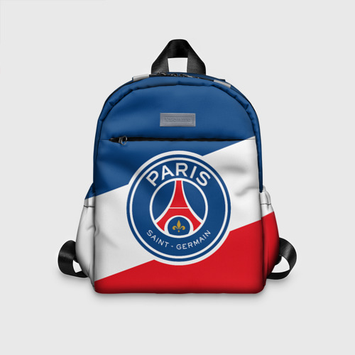 Детский рюкзак 3D с принтом Paris Saint-Germain FC, вид спереди #2