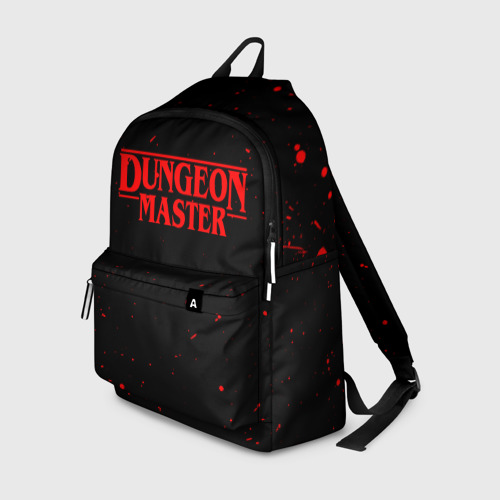 Рюкзак 3D с принтом DUNGEON MASTER BLOOD ГАЧИМУЧИ, вид спереди #2