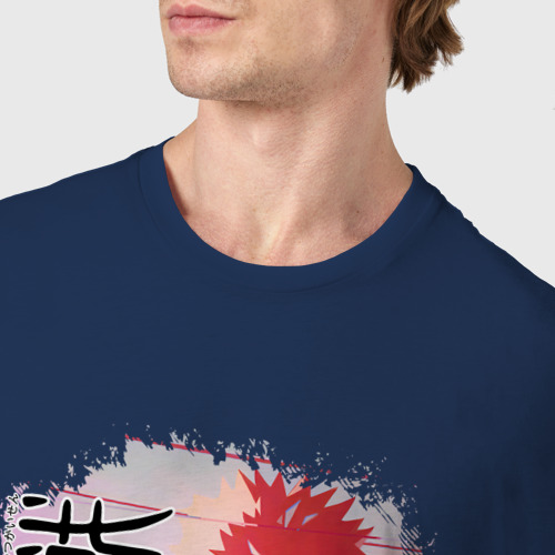 Мужская футболка хлопок с принтом Магическая битва сукуна Итадори заставка аниме, фото #4