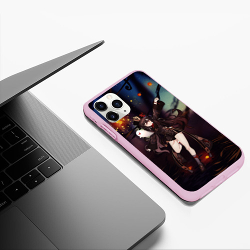 Чехол для iPhone 11 Pro Max матовый с принтом Ху Тао (Hu Tao), фото #5