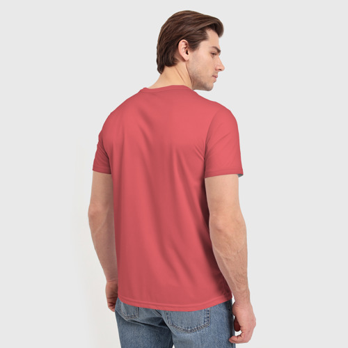 Мужская футболка 3D с принтом Ганн на концерте, вид сзади #2