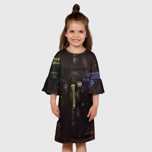 Детское платье 3D с принтом MARKUL (SENSE OF HUMAN), вид сбоку #3