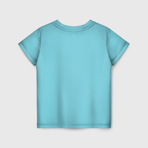 Детская 3D футболка с принтом Toca Boca | Тока бока персонажи из игры, вид сзади #1