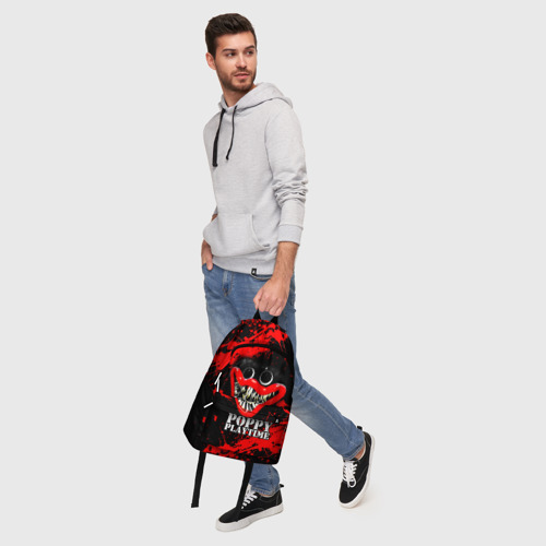 Рюкзак 3D с принтом ХАГГИ ВАГГИ ( Poppy Playtime), фото #5