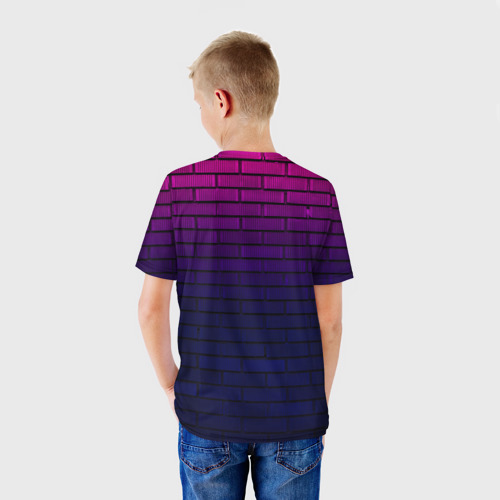 Детская 3D футболка с принтом TOCA LIFE WORLD / ТОКА ЛАЙФ ВОРЛД / РИТА / RITA, вид сзади #2