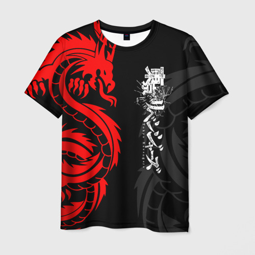 Мужская 3D футболка с принтом Аниме Токийские мстители: Красный дракон, вид спереди #2