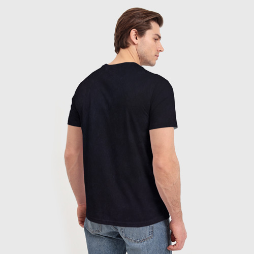 Мужская футболка 3D с принтом Гвардия Ворона цвет 19 легиона, вид сзади #2