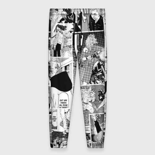 Женские брюки 3D с принтом Токийские мстители манга, вид спереди #2