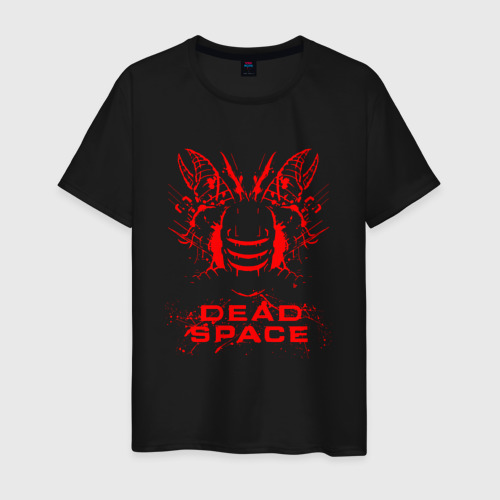 Мужская футболка хлопок с принтом Dead space Айзек Кларк, вид спереди #2