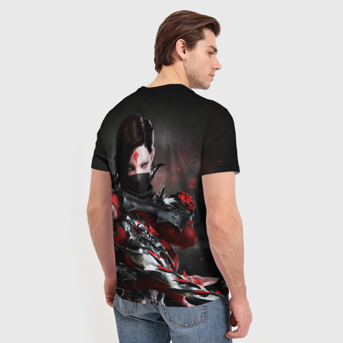 Мужская 3D футболка с принтом LOST ARK REAPER, вид сзади #2