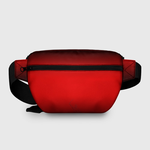 Поясная сумка 3D с принтом Спартак Гладиатор Red Theme, вид сзади #1