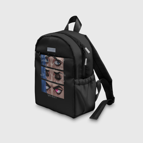 Детский рюкзак 3D с принтом Ты идеальна, вид сбоку #3