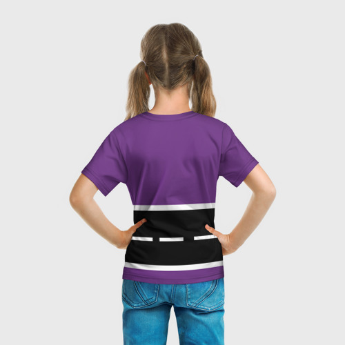 Детская футболка 3D с принтом Вспыш и чудо машинки - Гэбби, вид сзади #2