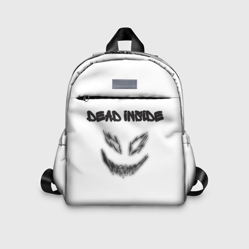 Детский рюкзак 3D с принтом Zxc Smile, вид спереди #2