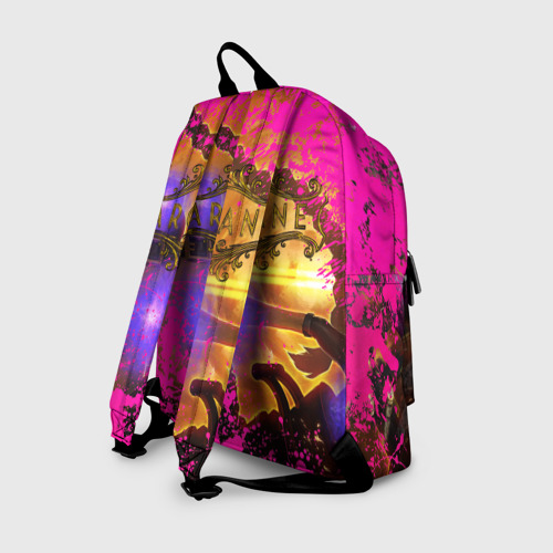 Рюкзак 3D с принтом Jinx / Arcane / LoL, вид сзади #1