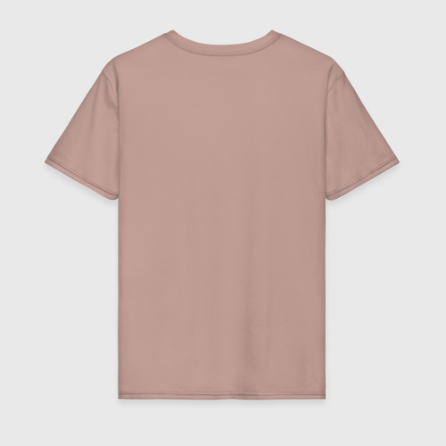 Мужская футболка с принтом АЛЕКСАНДР в стиле ДЖЕК ДЭНИЭЛС, вид сзади #1