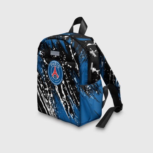 Детский рюкзак 3D с принтом PSG футбольный клуб, вид сбоку #3