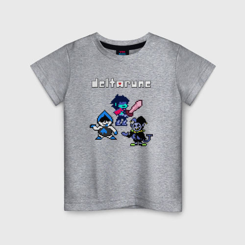 Детская футболка с принтом Deltarune Дельтарун, вид спереди #2