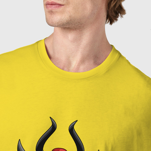 Мужская футболка хлопок с принтом Войны Хаоса, фото #4