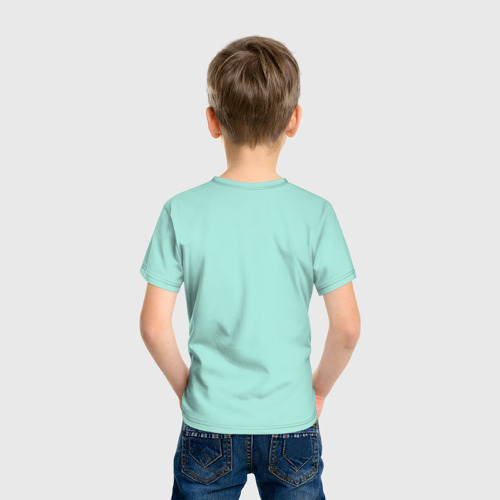 Детская футболка с принтом Battletoads modern 2020, вид сзади #2