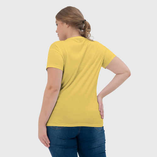 Женская футболка 3D с принтом Nope, not today, вид сзади #2