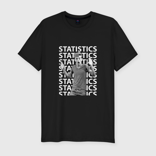 Мужская футболка премиум с принтом Lil Timmy Tim Statistics, вид спереди #2