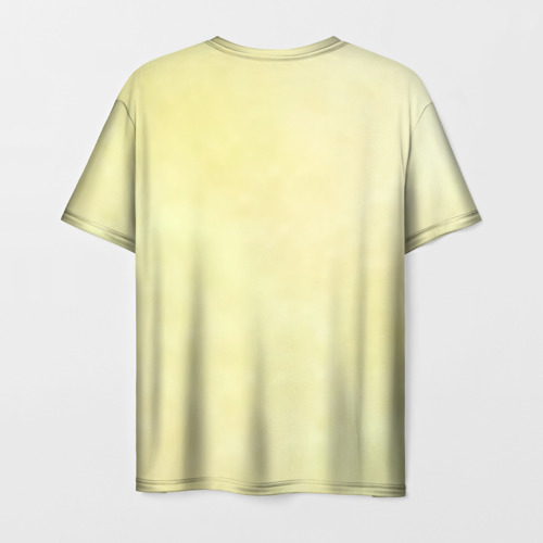 Мужская 3D футболка с принтом Камина | Гуррен-Лаганн, вид сзади #1