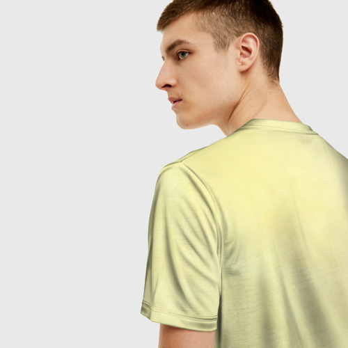 Мужская 3D футболка с принтом Камина | Гуррен-Лаганн, вид сзади #2