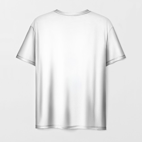 Мужская футболка 3D с принтом Аква - Konosuba, вид сзади #1