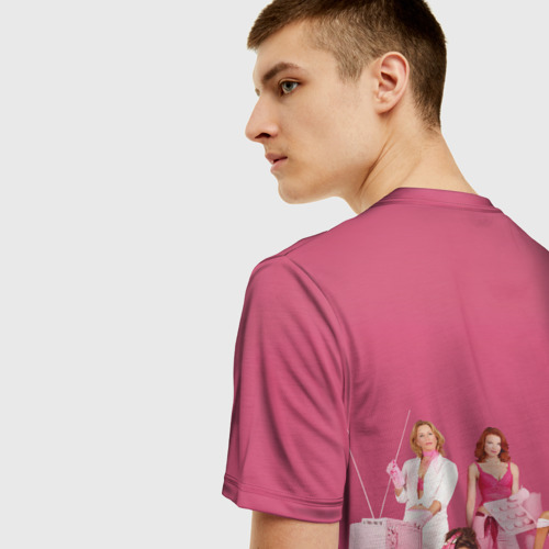 Мужская 3D футболка с принтом Desperate Housewives сериал, вид сзади #2