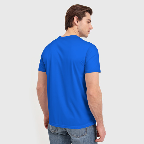 Мужская 3D футболка с принтом Нагаторо издевается над Сэмпай, вид сзади #2