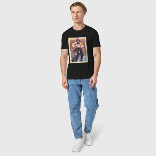 Мужская футболка хлопок с принтом Крошка Киллджой, вид сбоку #3
