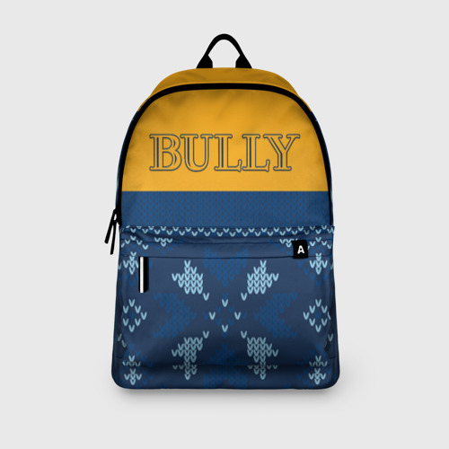 Рюкзак 3D с принтом Bully | Задира, вид сбоку #3