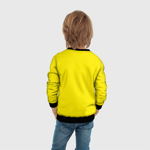 Детский свитшот 3D с принтом УТЯ | УТОЧКА ЛАЛАФАНФАН, вид сзади #2