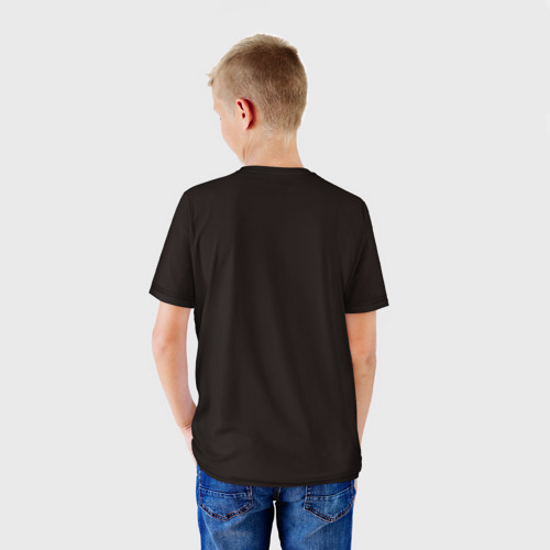 Детская футболка 3D с принтом Rayman Legends Рейман, вид сзади #2
