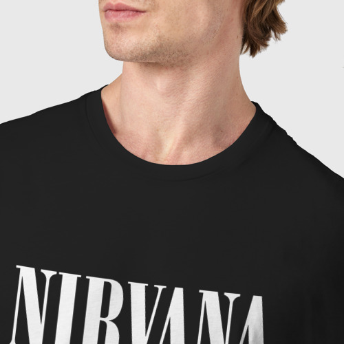 Мужская футболка хлопок с принтом Nirvana Нирвана Круги ада, фото #4