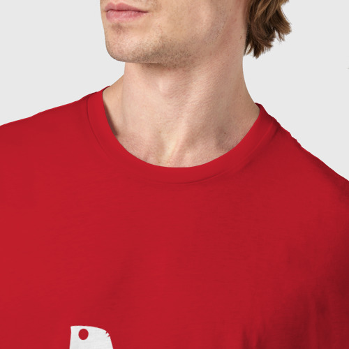 Мужская футболка хлопок с принтом Альп снаряга, фото #4